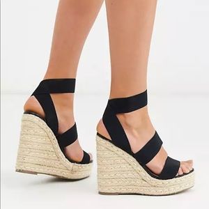 STEVE MADDEN SHIMMY WEDGES SZ 11